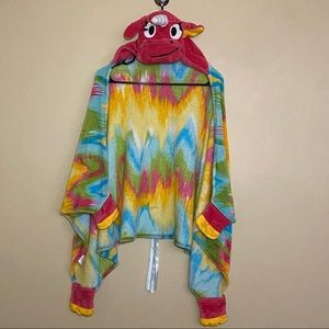 Pink Colorful Unicorn Kids Towel Wrap